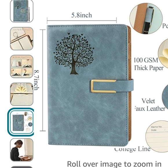 FANERY SUE HARDCOVER JOURNAL NWT - Picture 6 of 16